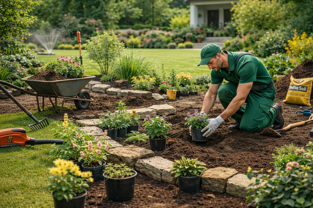 Garden Development Service — Site to Setup